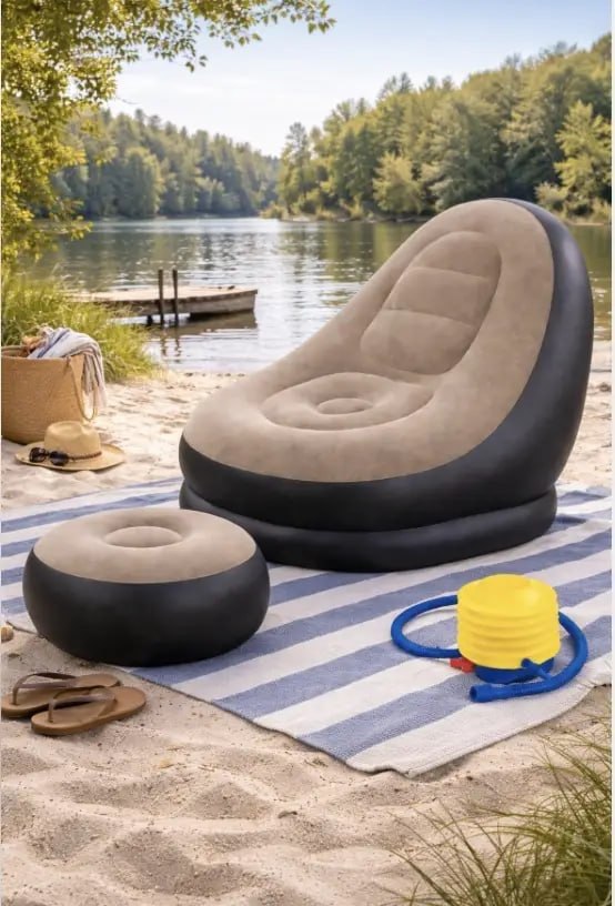 Надувне крісло Air Sofa на природі